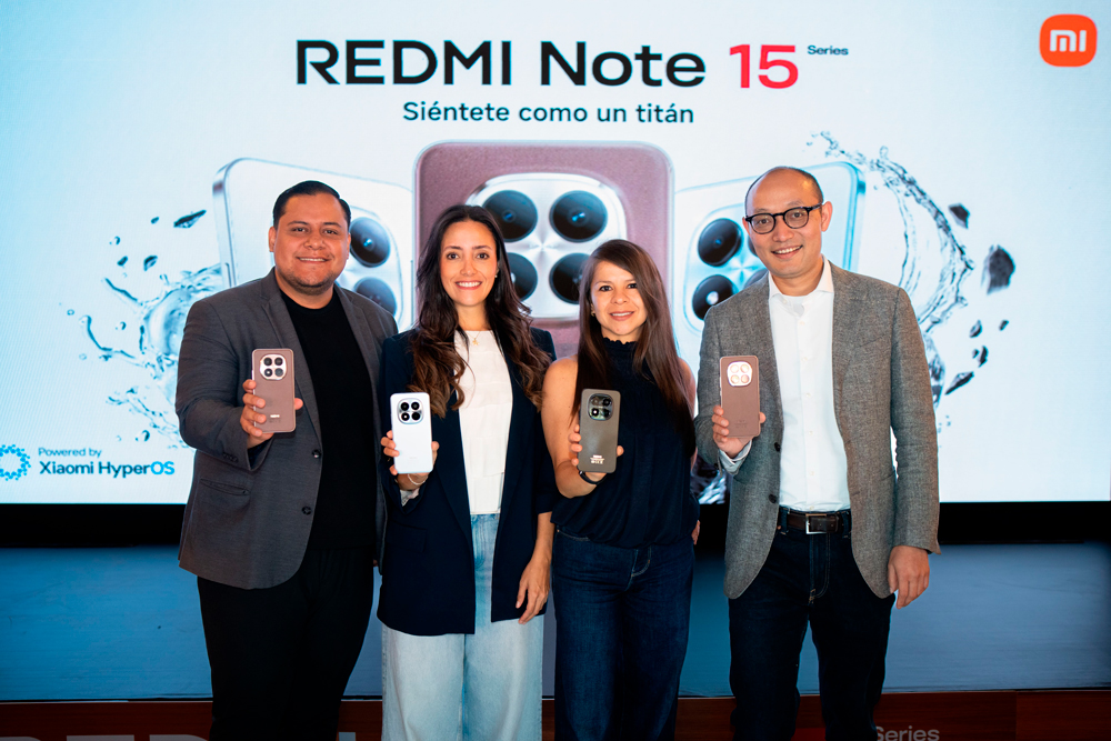 Xiaomi presenta en Guatemala la nueva Serie REDMI Note 15