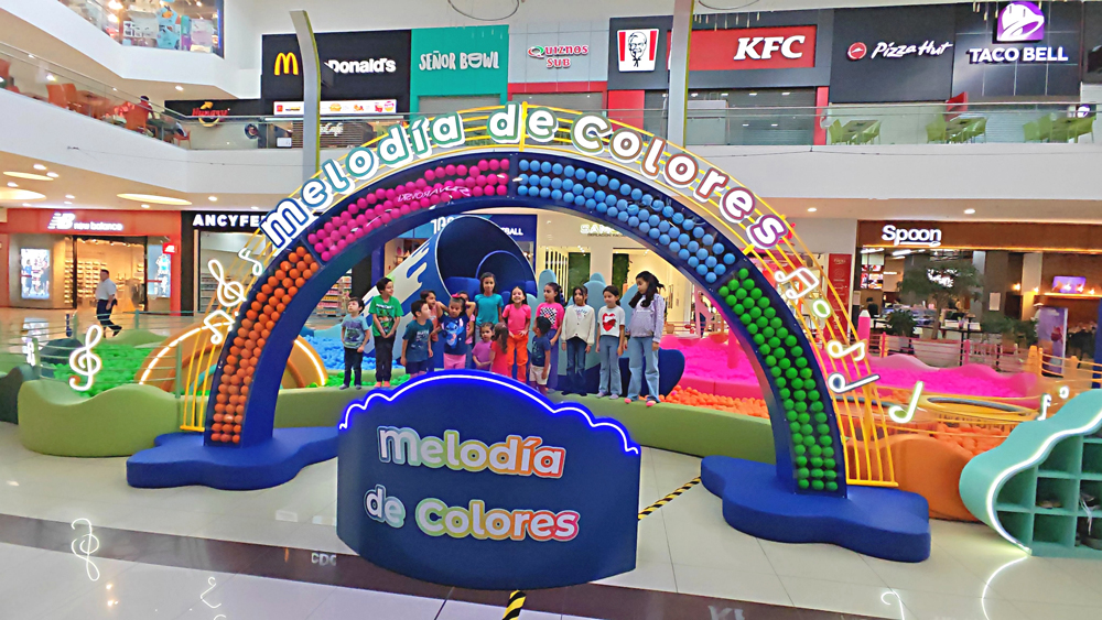 Lincoln Plaza sorprende estas vacaciones con “Melodía de Colores”, un parque sensorial que refuerza valores