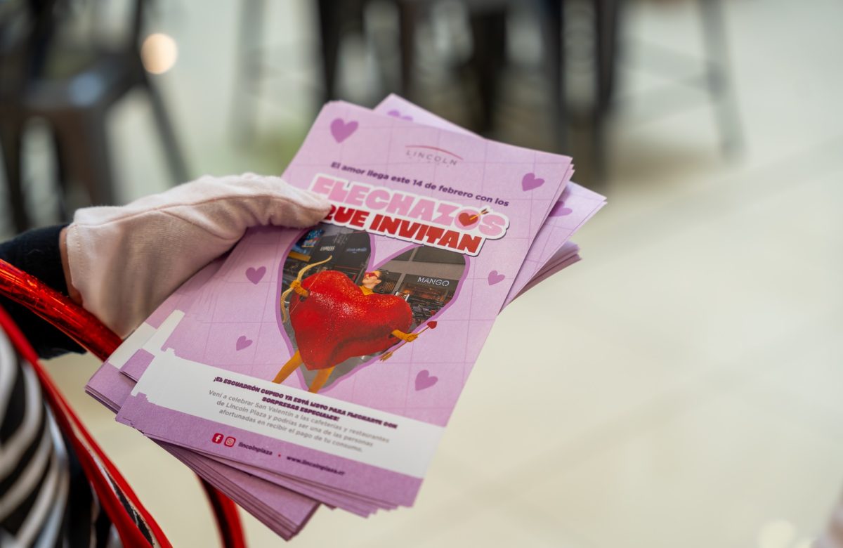 Escuadrón Cupido llega a Lincoln Plaza para  enamorar a sus visitantes en San Valentín