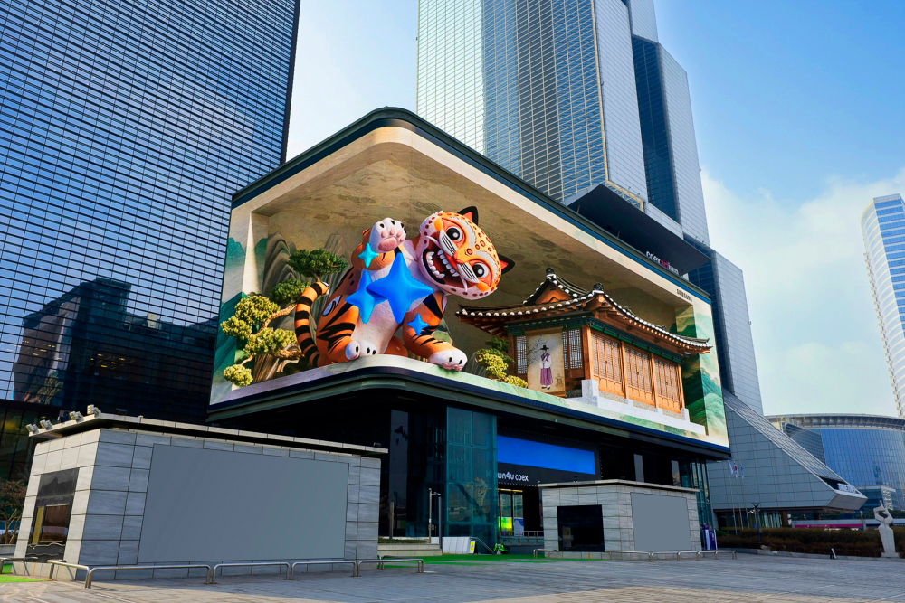 El boom del marketing 3D: pantallas gigantes crean escenarios hiperrealistas a cielo abierto