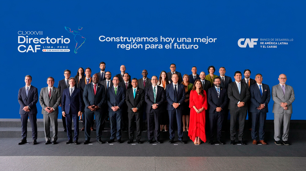 CAF aprueba US$ 1.130 millones para impulsar el desarrollo sostenible de América Latina y el Caribe