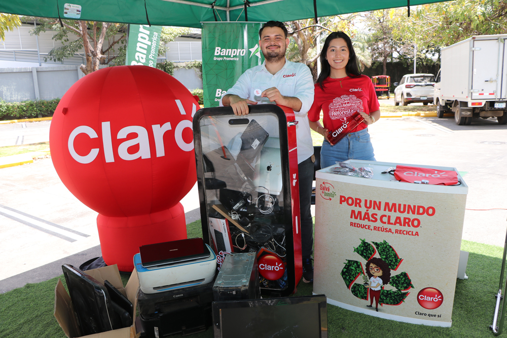 Banpro recicla en Pro del medioambiente