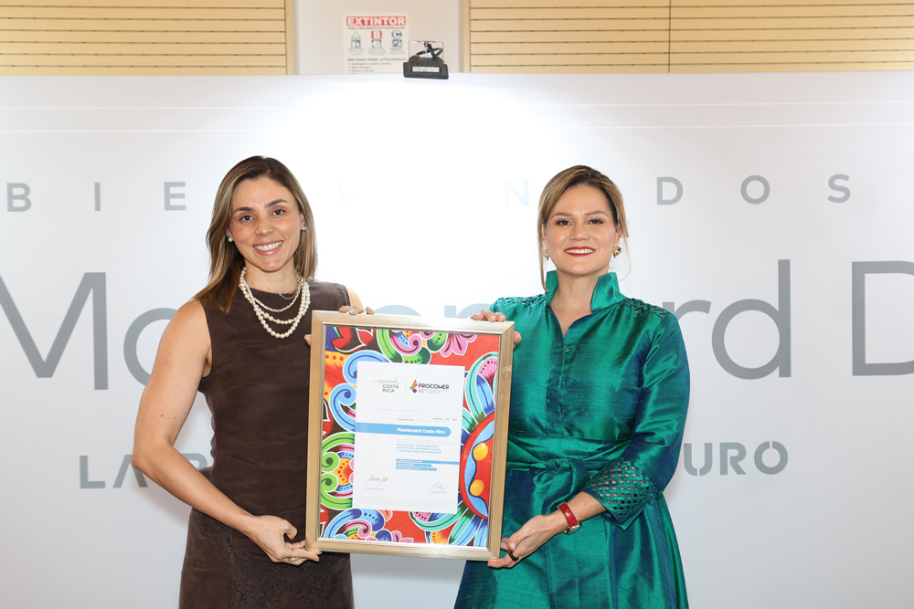 Mastercard recibe licenciamiento de esencial COSTA RICA por su impulso a la digitalización de la economía en el país