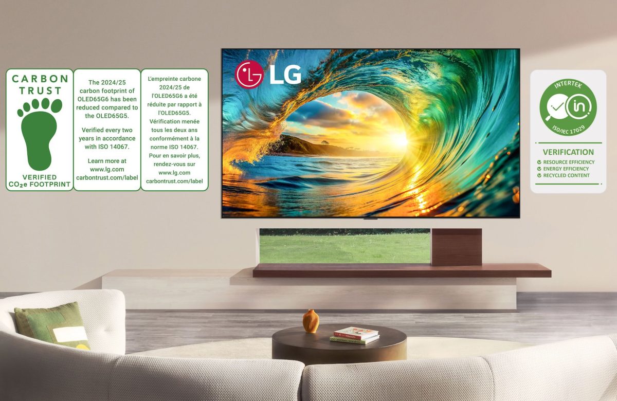LG refuerza su apuesta sostenible con nuevas eco-certificaciones para sus televisores 2026