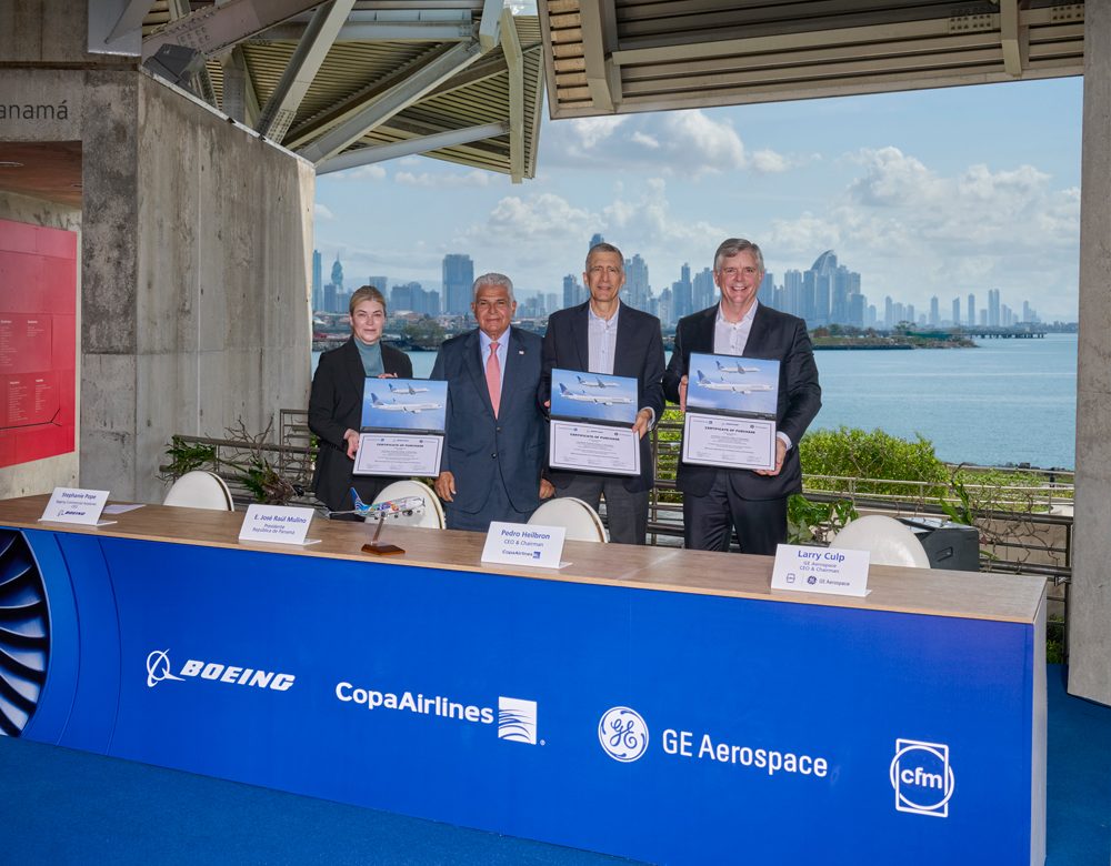 Nuevo acuerdo de Copa Airlines con Boeing y GE Aerospace fortalecerá la conectividad en Panamá