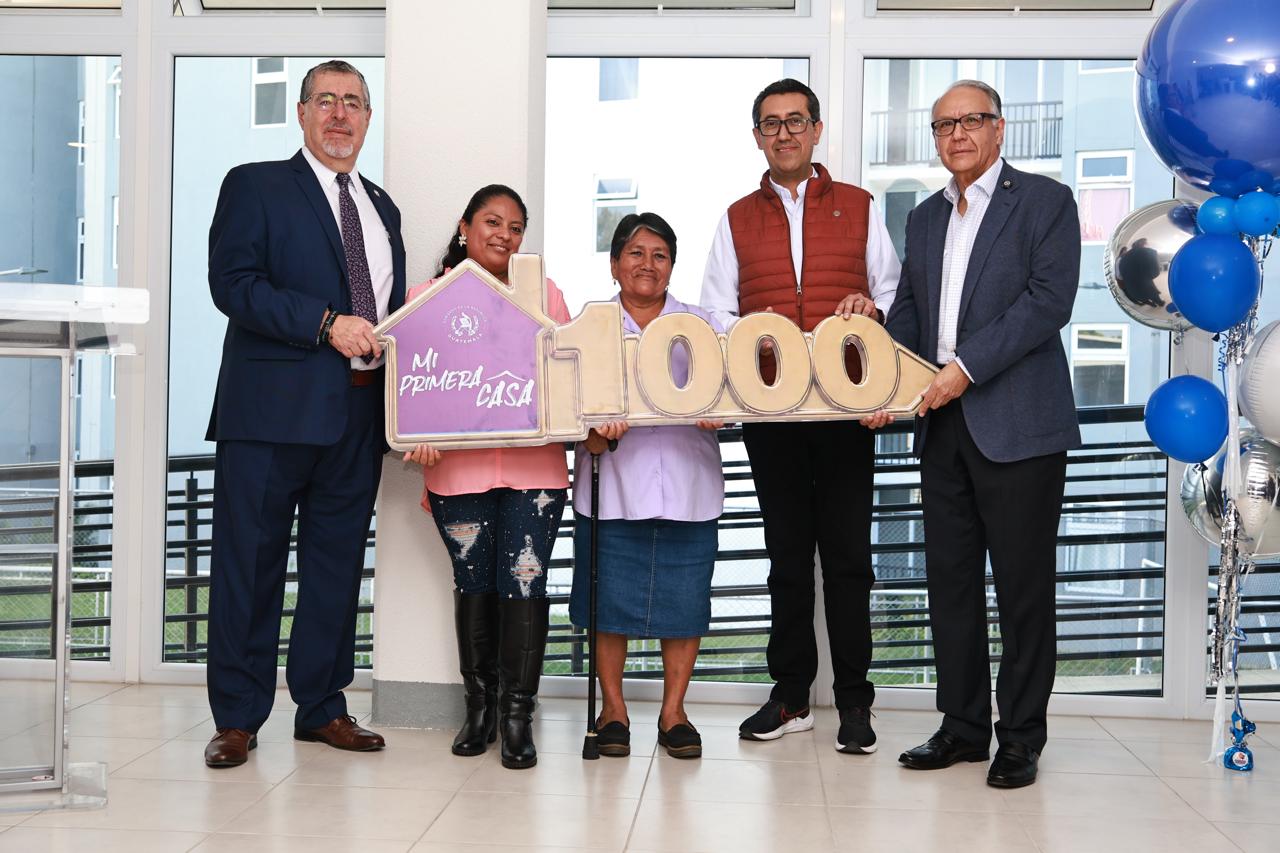 Guatemala: Crédito Hipotecario Nacional (CHN) desembolsó el financiamiento de la vivienda número 1000