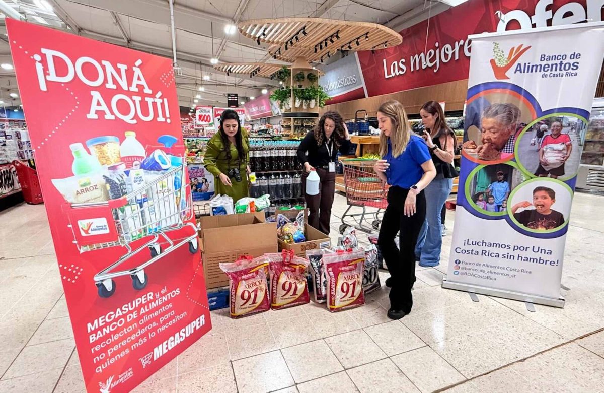 Corporación Megasuper fortalece estrategia de sostenibilidad a través de alianza con el Banco de Alimentos
