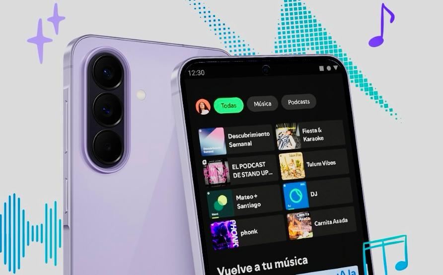 Samsung anuncia alianza con Spotify