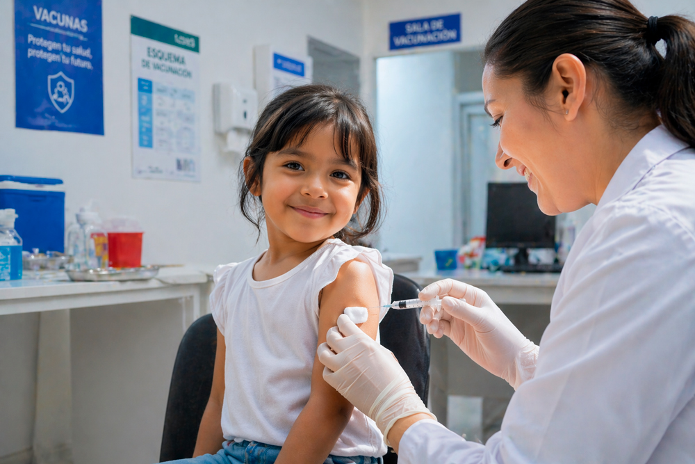 Más prevención, más futuro: la vacunación evita 5 millones de muertes al año y protege a millones de niños en la región