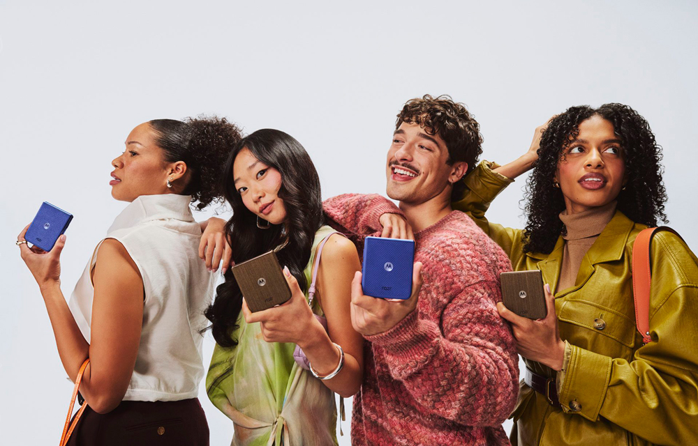 Motorola amplió su portafolio premium con nuevos razr, edge y moto g: diseño y potencia, a mano