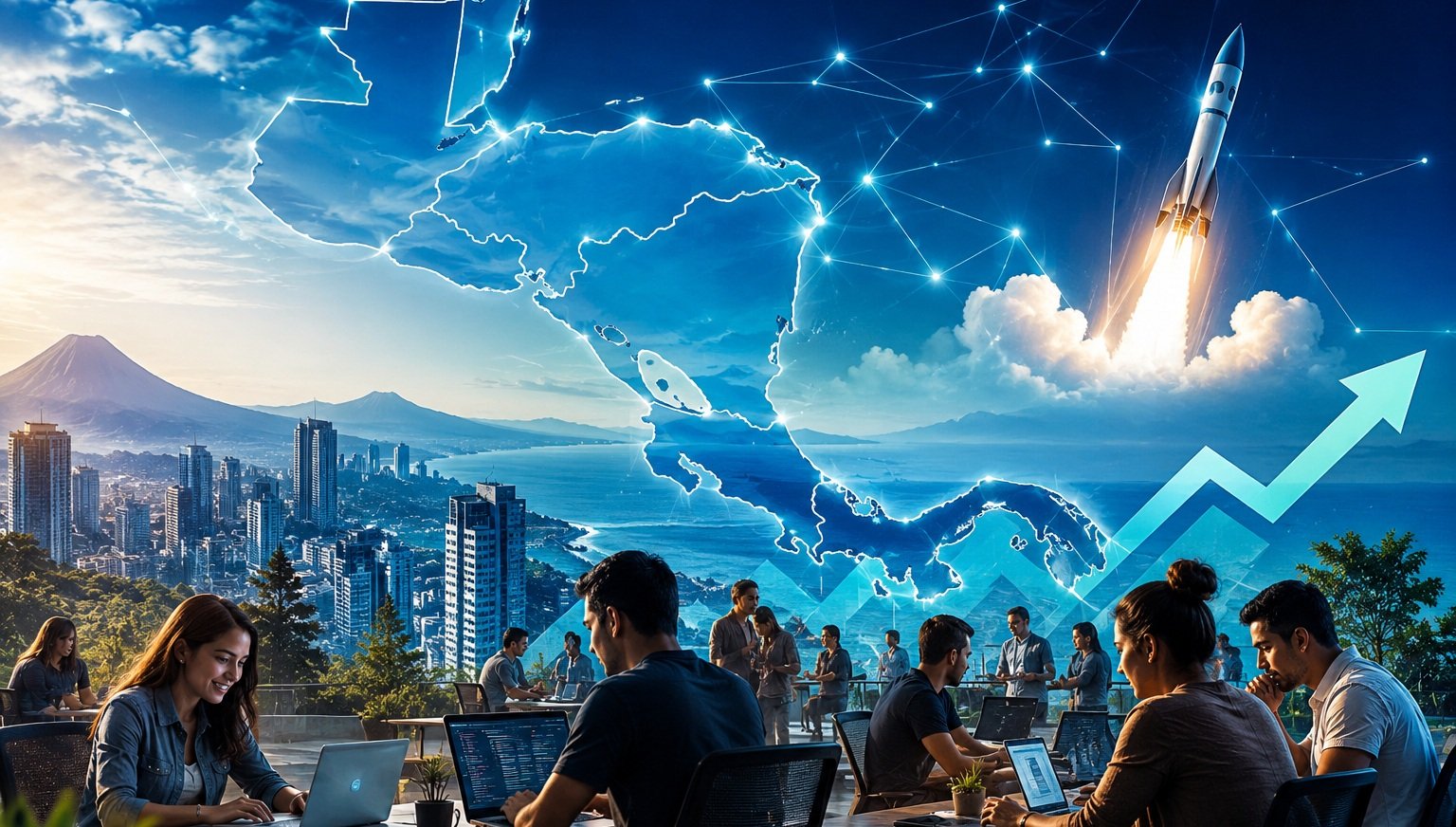 Centroamérica gana terreno en tecnología: Costa Rica, Panamá y El Salvador entran al Top 10 latinoamericano de startups
