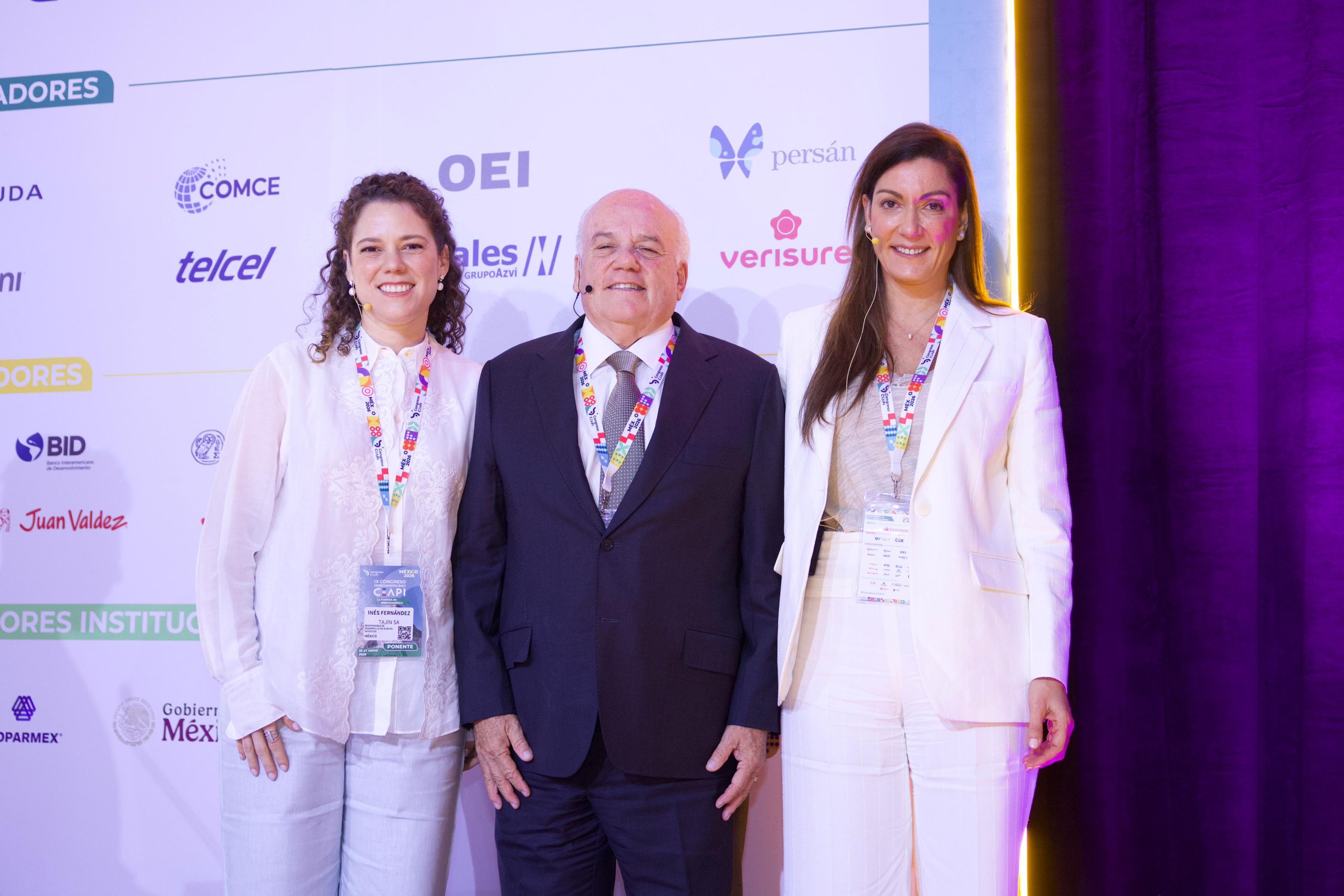 CEAPI reconoce a los empresarios Antonio del Valle, Gilberto Marín, Antonio Suárez, Valentín Diez Morodo y Olegario Vázquez por la construcción de puentes entre México e Iberoamérica