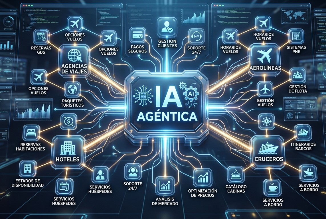 Así es como las empresas turísticas están abordando la IA agéntica