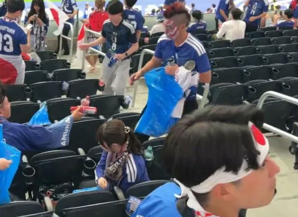 Aficionados japoneses volvieron a dar el ejemplo en el Mundial 2026