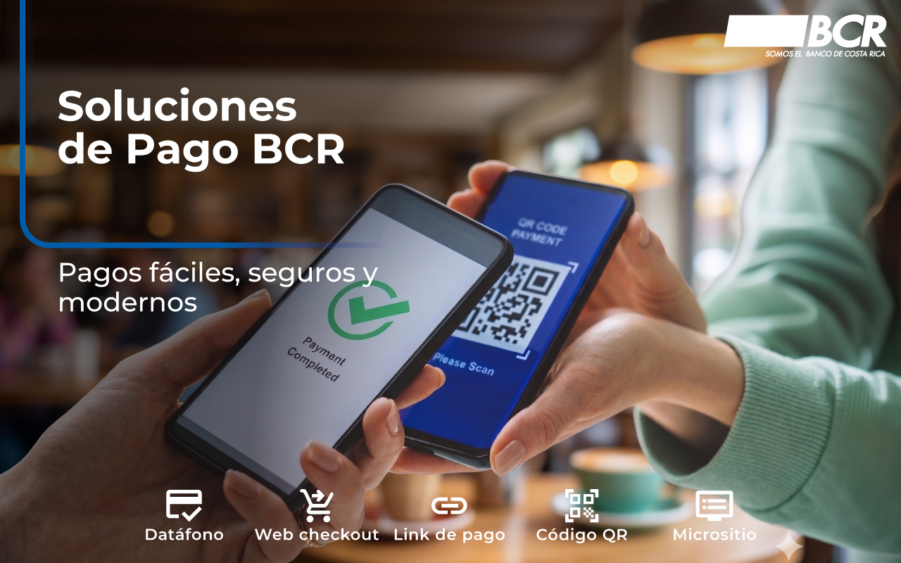 BCR ofrece soluciones para que los comercios puedan cobrar digitalmente