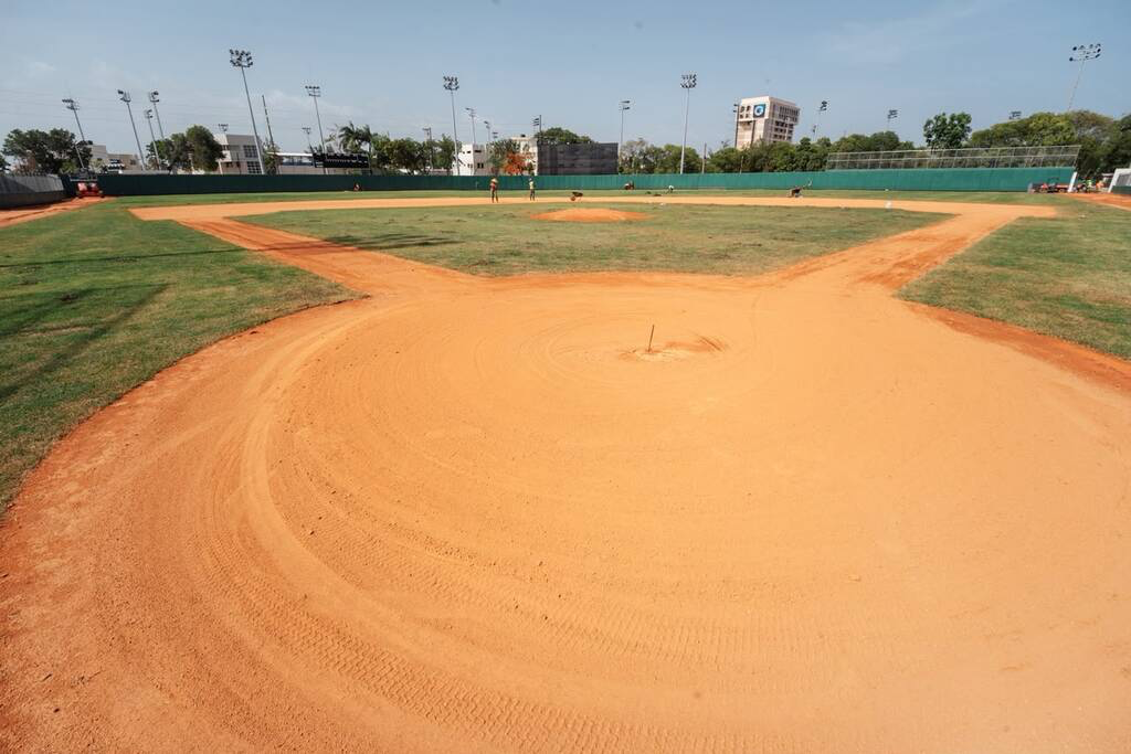 República Dominicana: Listo estadio de béisbol en el Centro Olímpico para JCC Santo Domingo