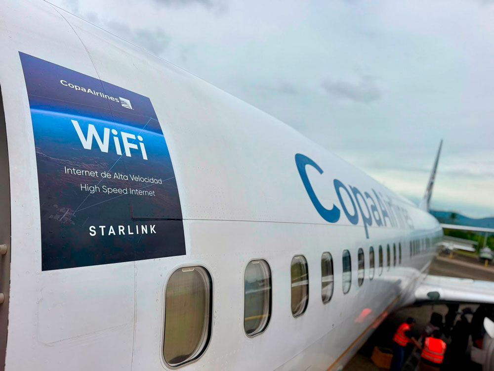 Copa Airlines redefine la conectividad a bordo en Latinoamérica con la incorporación de Starlink