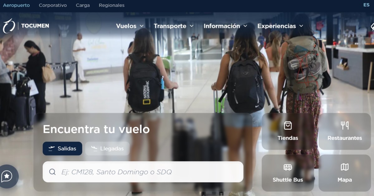 Aeropuerto de Tocumen en Panamá facilita la gestión de vuelos y compras con nueva plataforma digital