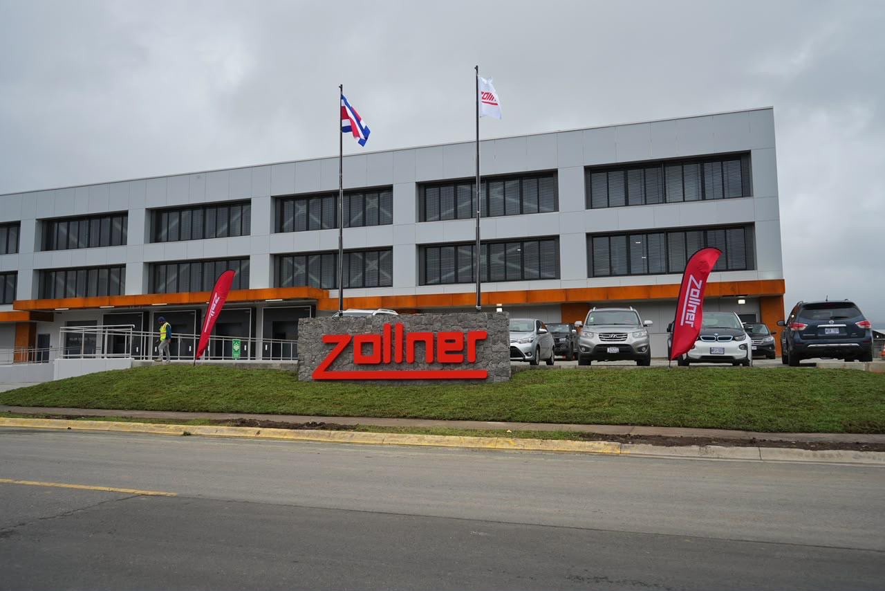 Zollner amplía su planta de producción en Cartago e incrementa su capacidad para el mercado norteamericano