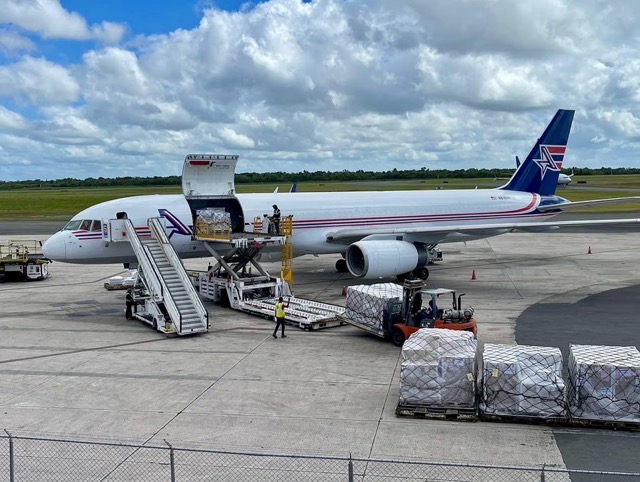 Carga aérea en República Dominicana crece 3,5% y alcanza récord mensual