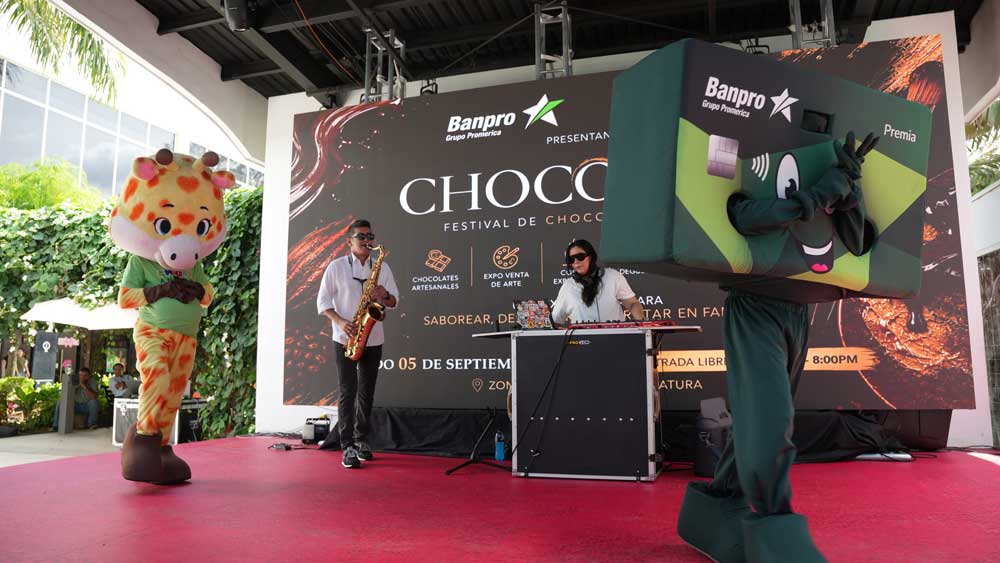 Banpro presente en el primer festival ChocoArt