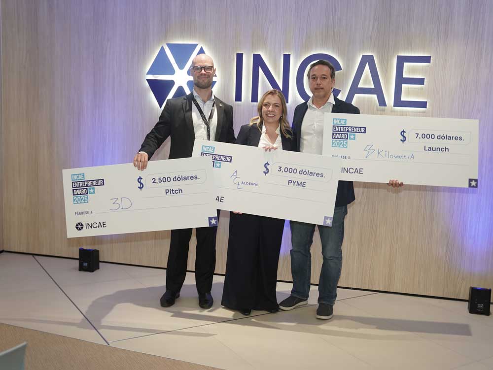 INCAE abre convocatoria a la décima edición del INCAE Entrepreneur Award