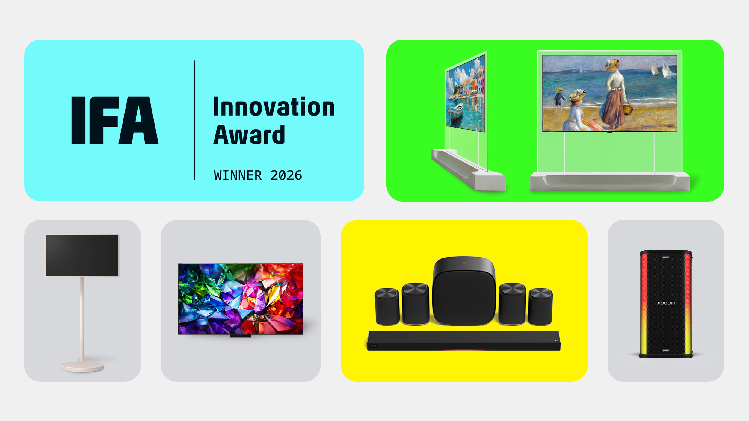 LG recibe el premio Best Brand of IFA 2026