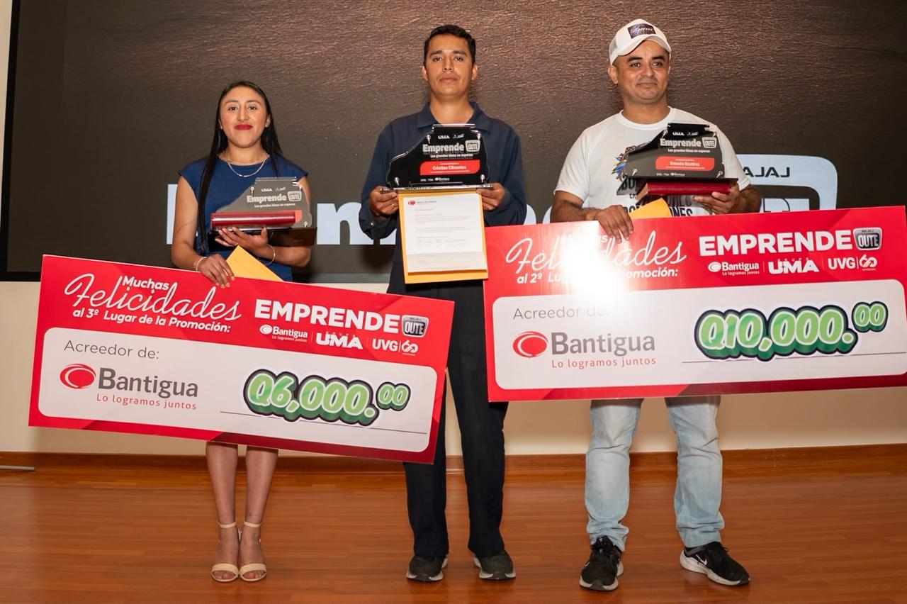 Cinco emprendedores guatemaltecos compiten en la final de EmprendeQute