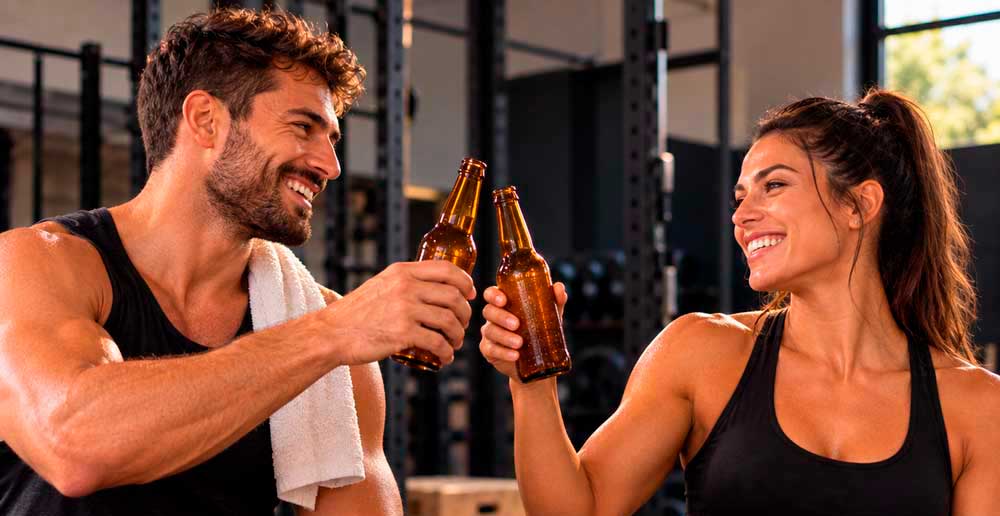 Altas dosis de alcohol después del entrenamiento pueden reducir hasta 37% la síntesis de proteína muscular