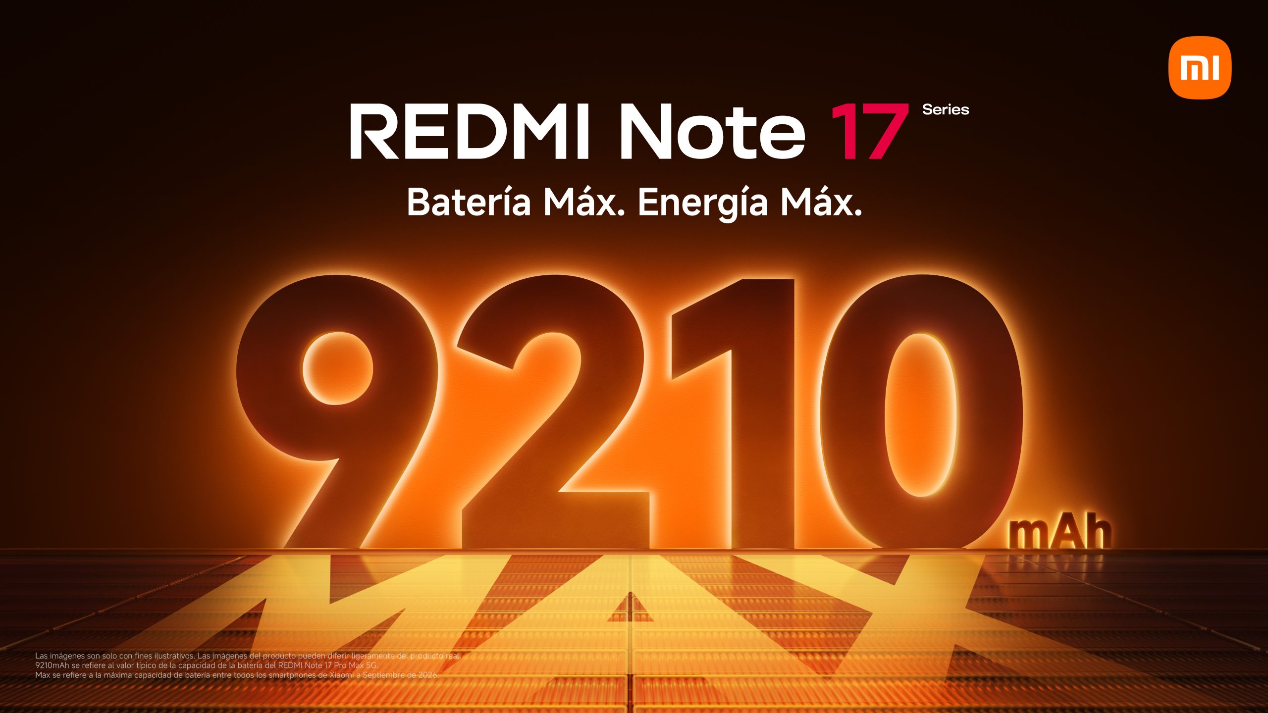 La Serie REDMI Note 17 apuesta por baterías de mayor capacidad