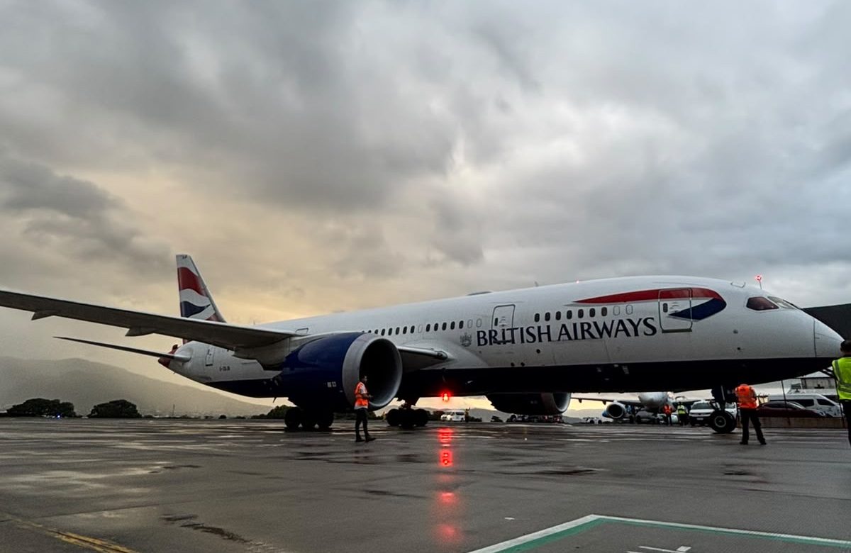 British Airways consolida su ruta entre Costa Rica y Londres con vuelos durante todo el año