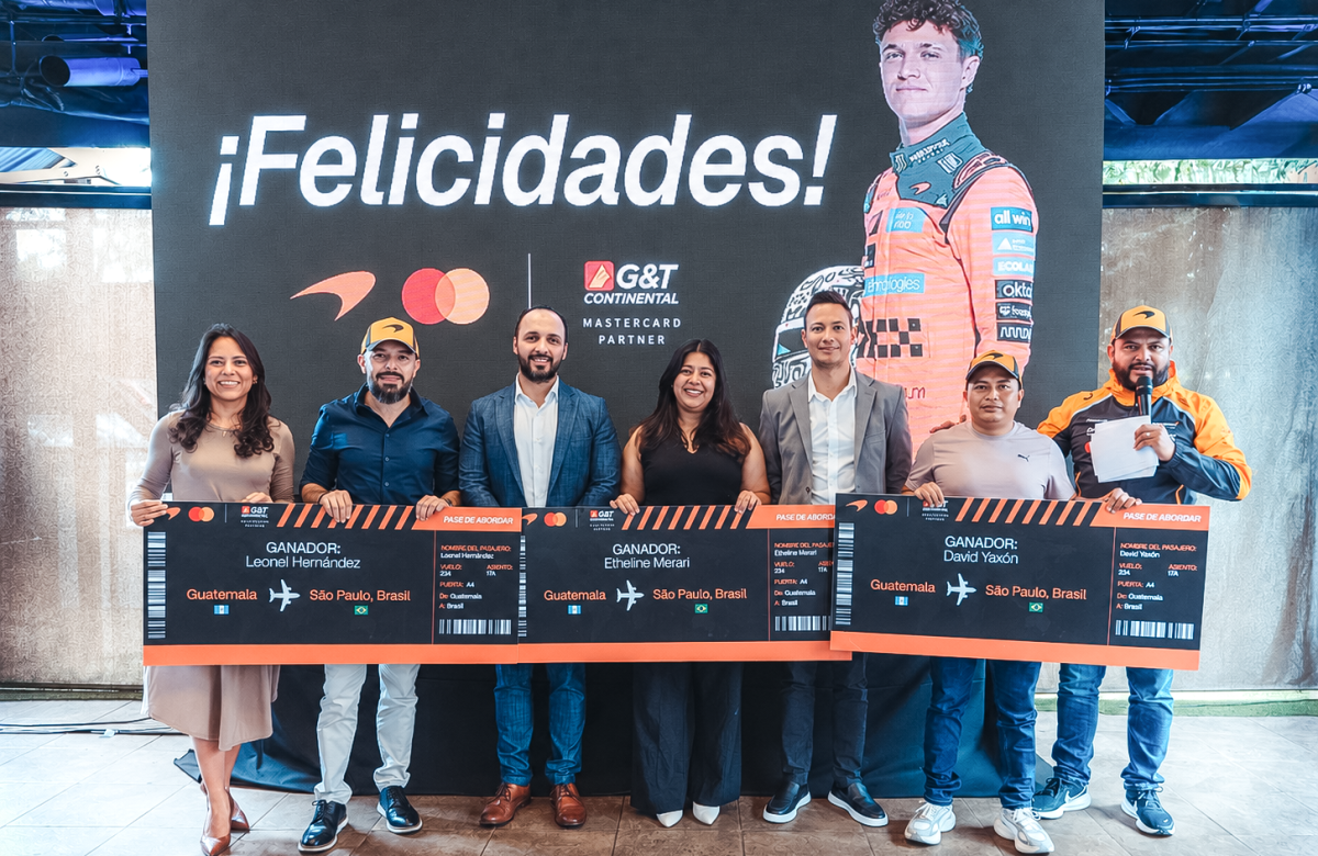 Mastercard y Banco G&T Continental anuncian a los ganadores de la promoción “¡Viaja a Brasil!”
